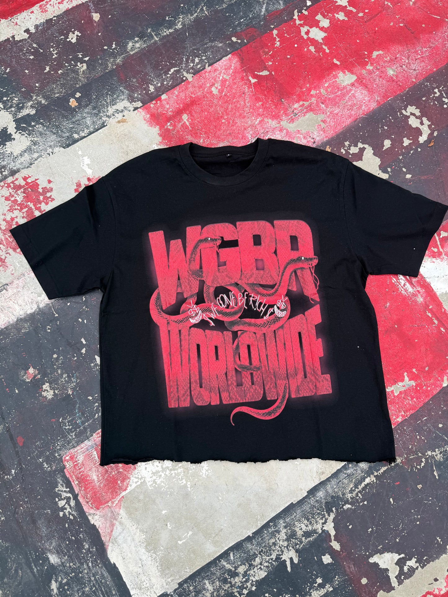 We Gon Be Rich Worldwide “ BLOOD SLITHERS ” T-Shirt