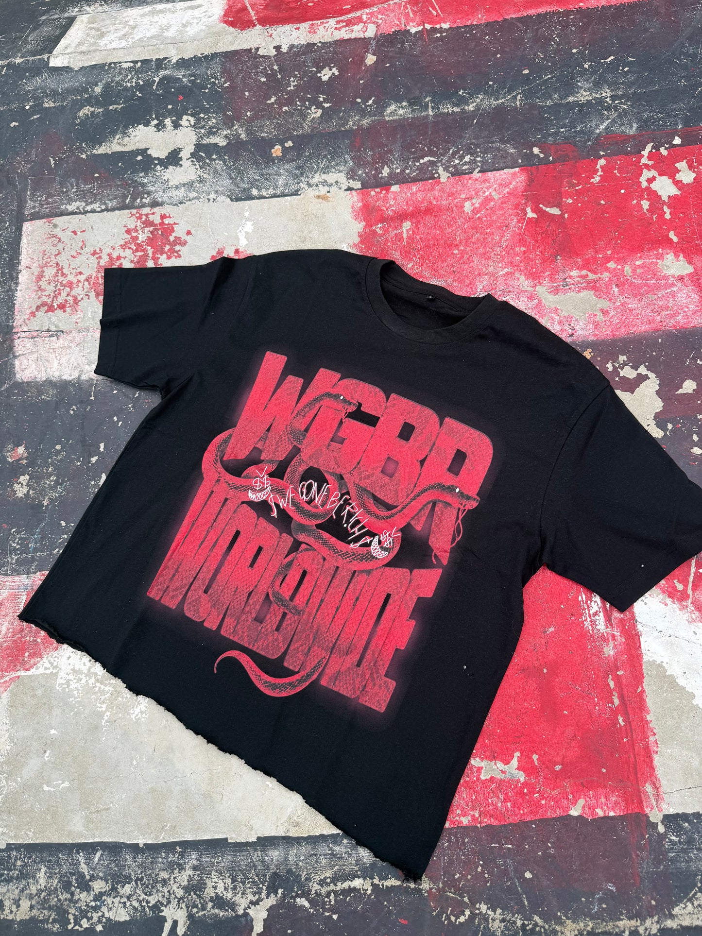We Gon Be Rich Worldwide “ BLOOD SLITHERS ” T-Shirt