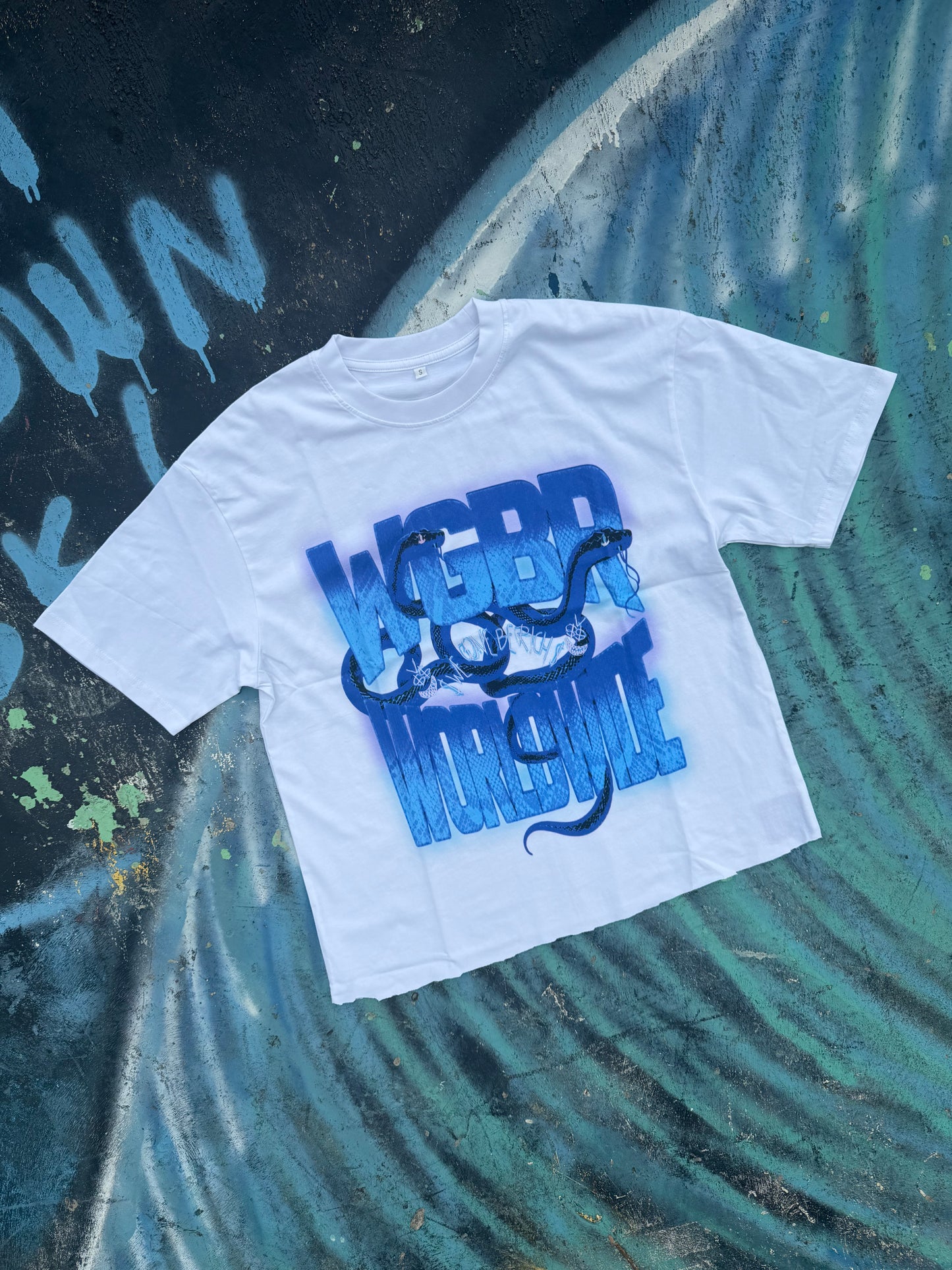 We Gon Be Rich Worldwide “ BLUE HISS ” T-Shirt